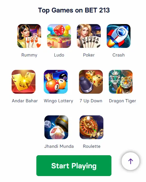 Bet 213 Slots Games