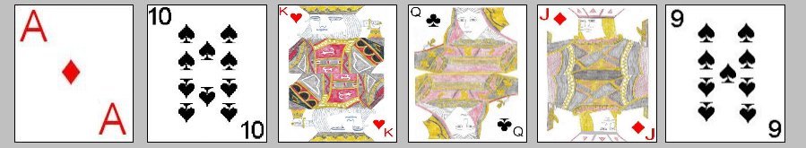 Card denomination rankings in the card game Pinochle Card denomination rankings in the card game Pinochle