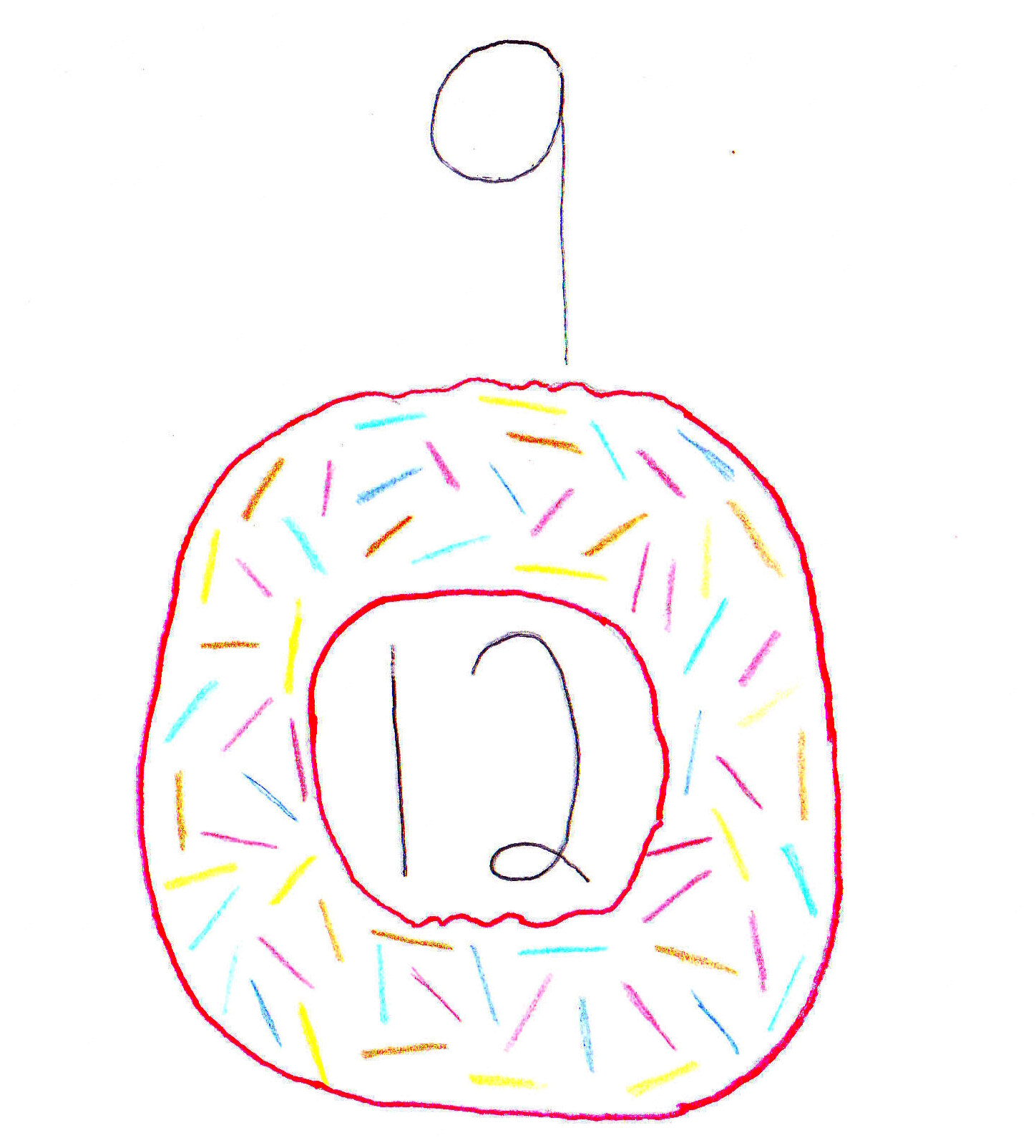 A player scoring a Donut A player scoring a Donut