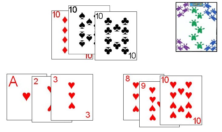 A Rummy hand in Phom A Rummy hand in Phom