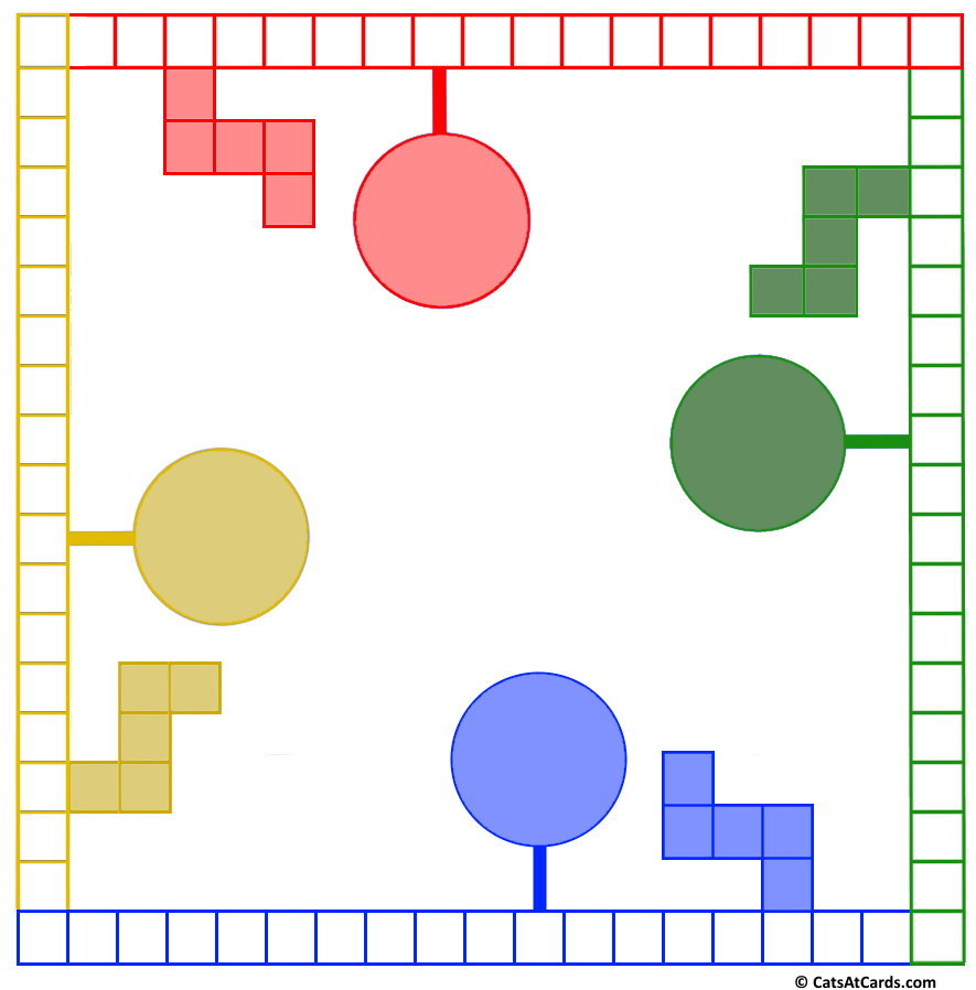 Pegs and Jokers printable board Pegs and Jokers printable board