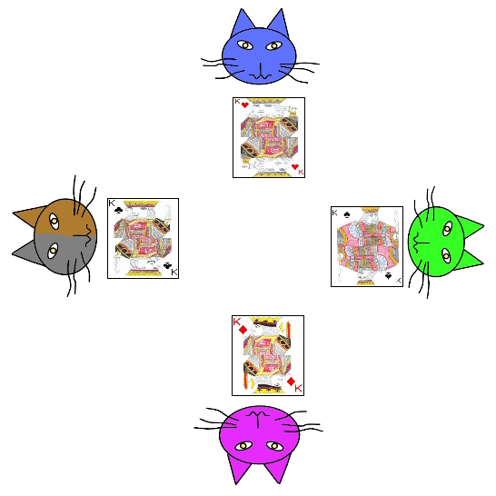 Determination of teams in Quarente de Roi Determination of teams in Quarente de Roi