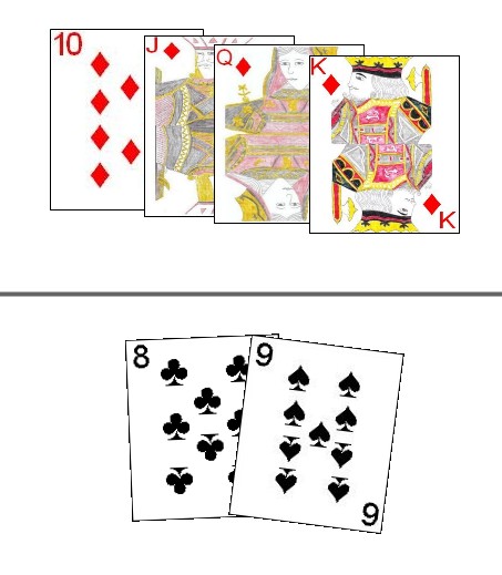 Sometimes Additional Combination types are allowed in the game Sometimes Additional Combination types are allowed in the game
