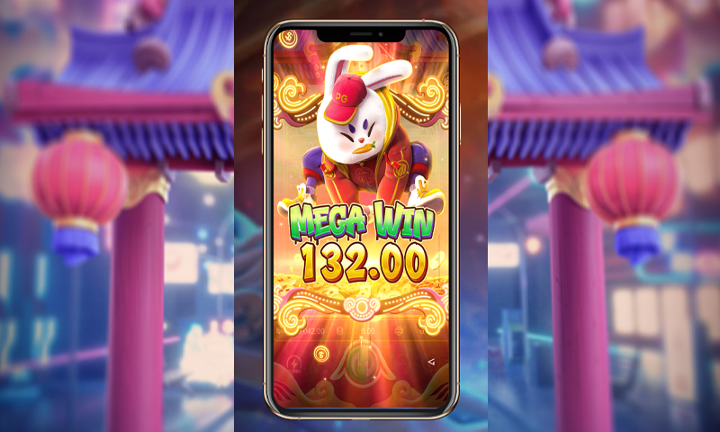 Fortune Rabbit on Smartphone